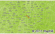 Physical 3D Map of ZIP code 75207