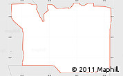 Silver Style Simple Map of ZIP code 75248