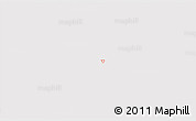 Silver Style 3D Map of ZIP code 75251, single color outside