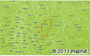 Physical 3D Map of ZIP code 75407