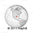 Outline Map of ZIP Code 75409