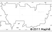 Blank Simple Map of ZIP code 75409