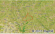 Satellite 3D Map of ZIP code 75424