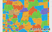 Political Map of ZIP code 75442