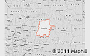 Silver Style Map of ZIP code 75442