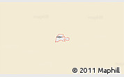 Classic Style 3D Map of ZIP code 75454, single color outside