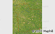 Satellite 3D Map of ZIP codes starting with 756