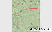 Savanna Style 3D Map of ZIP codes starting with 756