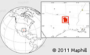 Blank Location Map of ZIP codes starting with 756