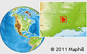 Physical Location Map of ZIP codes starting with 756