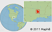 Savanna Style Location Map of ZIP codes starting with 756