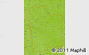 Physical Map of ZIP codes starting with 756