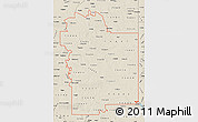 Shaded Relief Map of ZIP codes starting with 756