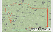 Savanna Style Panoramic Map of ZIP codes starting with 756