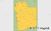 Savanna Style Simple Map of ZIP codes starting with 756