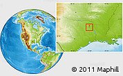 Physical Location Map of ZIP code 75693