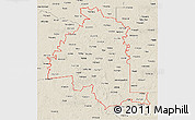 Shaded Relief 3D Map of ZIP codes starting with 757