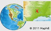 Physical Location Map of ZIP codes starting with 757