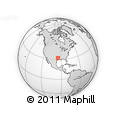 Outline Map of ZIP Code 75789
