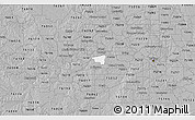 Gray 3D Map of ZIP code 76006