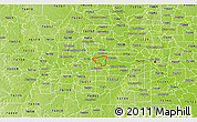 Physical 3D Map of ZIP code 76006