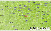 Physical 3D Map of ZIP code 76015