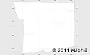 Silver Style Simple Map of ZIP code 76015