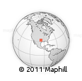 Outline Map of ZIP Code 76022