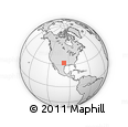 Outline Map of ZIP Code 76086