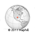 Outline Map of ZIP Codes Starting with 761