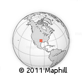Outline Map of ZIP Code 76118