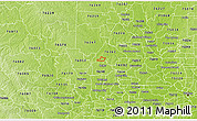 Physical 3D Map of ZIP code 76178