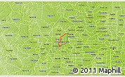 Physical 3D Map of ZIP code 76180