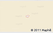 Classic Style 3D Map of ZIP code 76205, single color outside