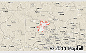 Classic Style 3D Map of ZIP code 76207