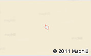 Classic Style 3D Map of ZIP code 76209, single color outside