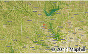 Satellite 3D Map of ZIP code 76209