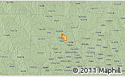 Savanna Style 3D Map of ZIP code 76209