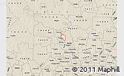 Classic Style Map of ZIP code 76209