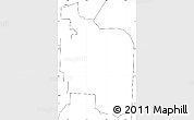 Blank Simple Map of ZIP code 76209