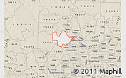 Classic Style Map of ZIP code 76226