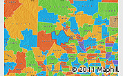 Political Map of ZIP code 76226