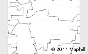Blank Simple Map of ZIP code 76227