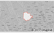 Gray 3D Map of ZIP code 76247