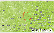 Physical 3D Map of ZIP code 76247