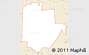 Classic Style Simple Map of ZIP code 76247
