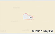 Classic Style 3D Map of ZIP code 76249, single color outside