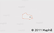 Silver Style 3D Map of ZIP code 76249, single color outside
