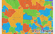 Political Map of ZIP code 76249
