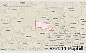 Classic Style 3D Map of ZIP code 76259